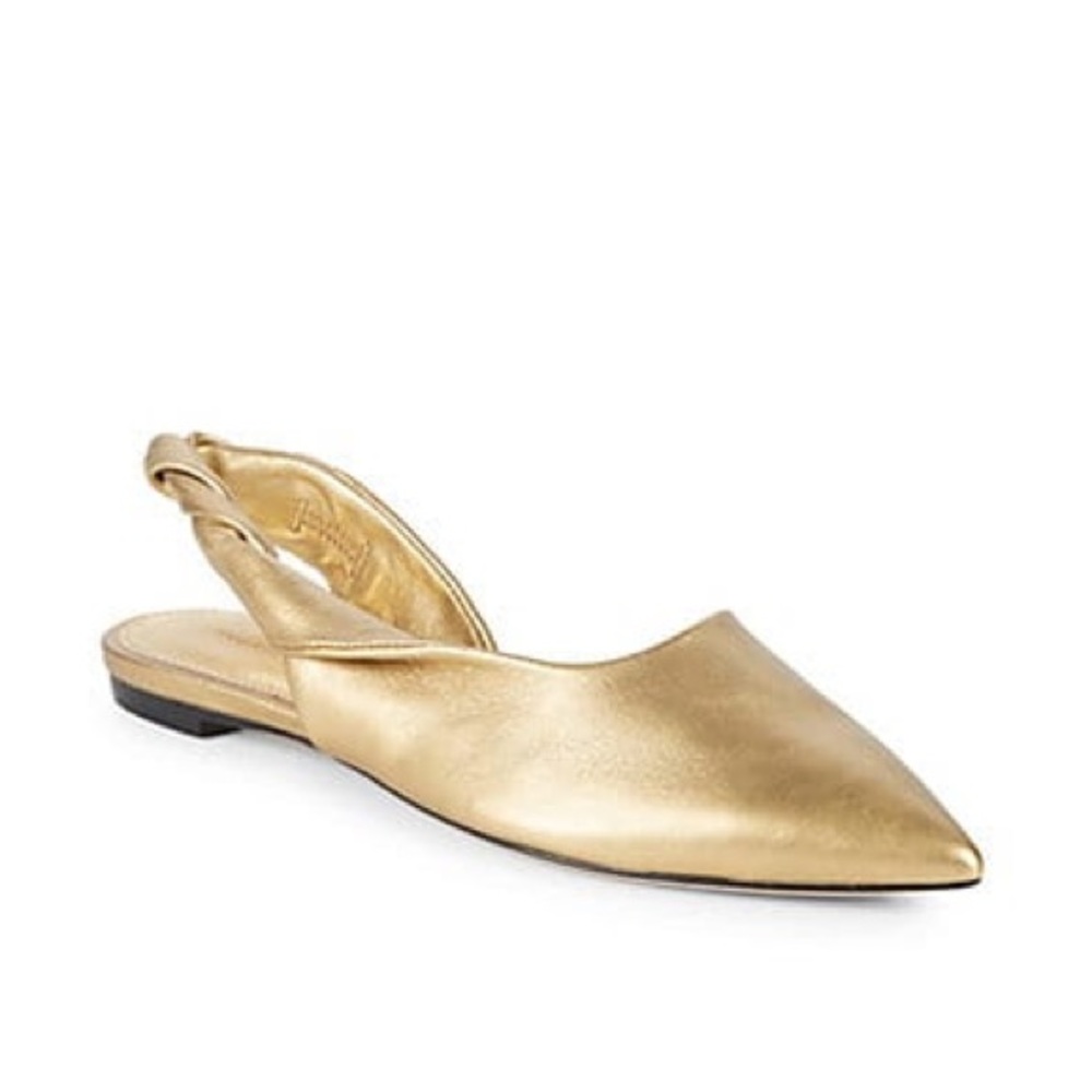 Sigerson Morrison gold flats